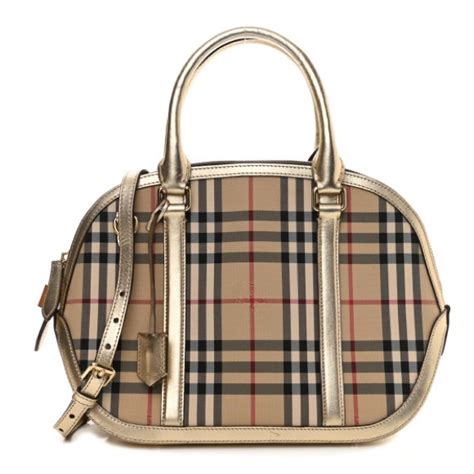 burberry horseferry check mini orchard|BURBERRY Horseferry Check Small Orchard Bowling Bag Pale .